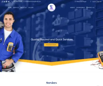 Stazerservices.com(Top Electrician and Electrical Services) Screenshot