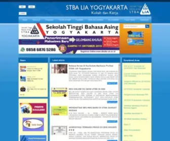 Stbalia-YK.ac.id(STBALIA Yogyakarta) Screenshot