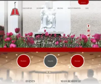 Stbarnabasparish.org(St. Barnabas parish) Screenshot