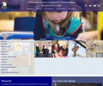 Stbarnabasprimary.co.uk(St Barnabas CE Primary School) Screenshot