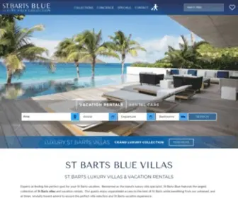 Stbartsblue.com(St Barts Blue) Screenshot