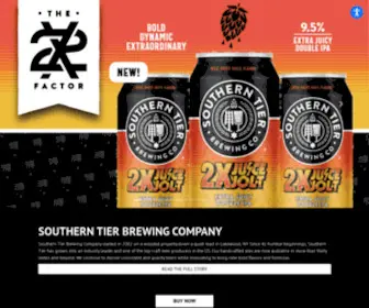 STBcbeer.com(Southern Tier Brewing Company) Screenshot