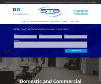 STBcleaning.net(Commercial cleaners in Leigh) Screenshot