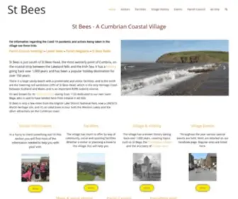 Stbees.org.uk(St Bees) Screenshot