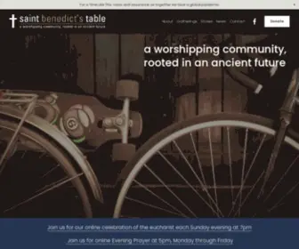 Stbenedictstable.ca(Saint benedict's table) Screenshot