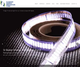 Stbenergy.com.au(St Baker Energy Innovation Fund) Screenshot