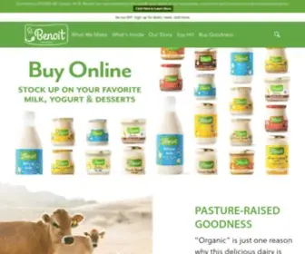Stbenoit.com(St Benoit Creamery) Screenshot