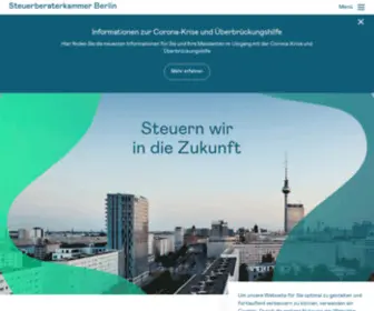 STbkammer-Berlin.de(Ihre Steuerberater in Berlin) Screenshot