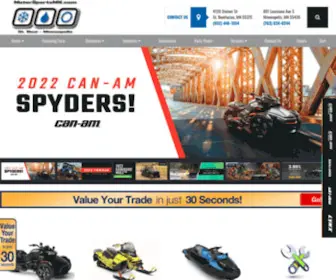 Stbonimotorsports.com(Yamaha, Sea Doo, Can-Am, Ski-Doo, Spyder, Kawasaki St) Screenshot