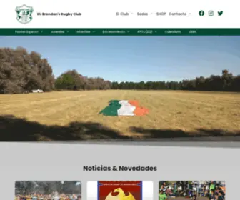 STbrendansrugbyclub.com.ar(Brendan's Rugby Club) Screenshot