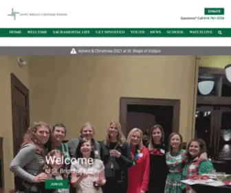 STbrigidofkildare.org(Dublin, OH) Screenshot