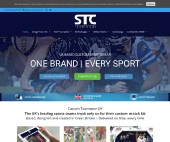 STC-Teamwear.com(Custom Sportswear) Screenshot