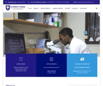 Stcatherineshospital.co.ug(St Catherine's Hospital) Screenshot