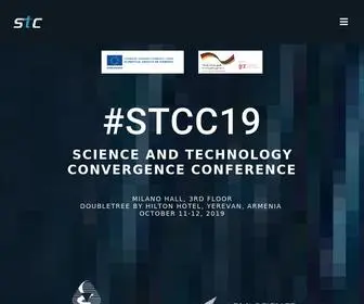 STCC.am(Science and Technology Convergence Conference 2019) Screenshot