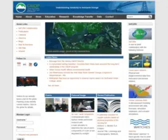 STCcmop.org(Center for Coastal Margin Observation & Prediction) Screenshot