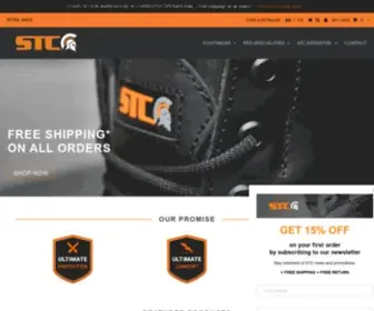 STcfootwear.com(STC Footwear) Screenshot