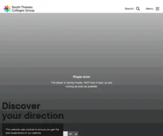 STCG.ac.uk(South Thames Colleges Group (STCG)) Screenshot