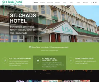 STchadshotel.com(St Chads Hotel Blackpool) Screenshot