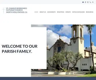 STcharlesborromeochurch.org(Charles Borromeo Parish) Screenshot