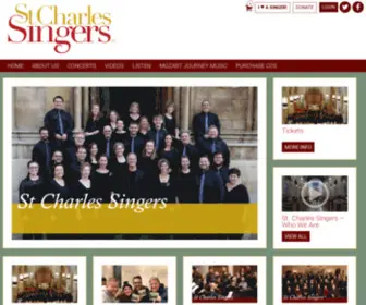 STcharlessingers.com(Charles Singers) Screenshot