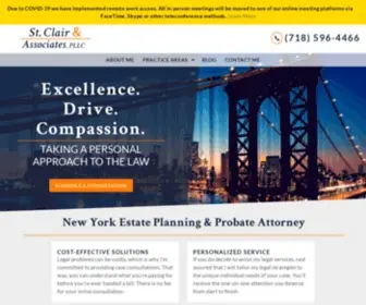 STclairlaw.com(Clair & Associates) Screenshot