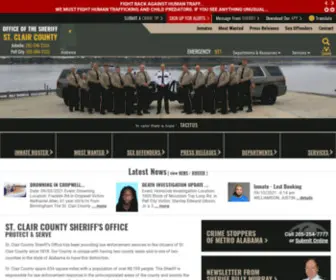 STclairsheriff.org(Offering community resources including offender information) Screenshot