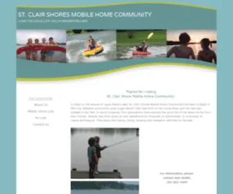 STclairshoresmhc.com(STclairshoresmhc) Screenshot