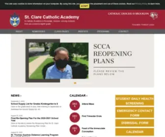 STclarecatholicacademy.org(Clare Catholic Academy) Screenshot