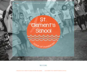 STclem.com(St. Clement’s School) Screenshot