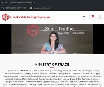 STC.lk(State Trading Corporation) Screenshot