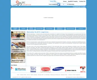 STclogistics.co.in(STC Logistics) Screenshot