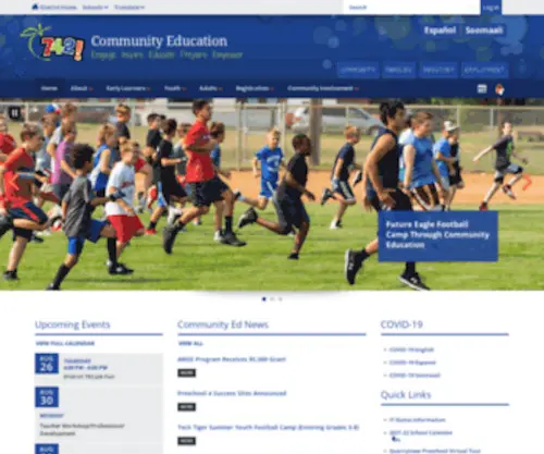 STcloudcommunityed.com(Community Education) Screenshot