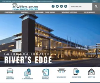 STcloudriversedgeconventioncenter.com(River's Edge Convention Center) Screenshot