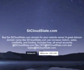 STcloudstate.com(De beste bron van informatie over st cloud state) Screenshot