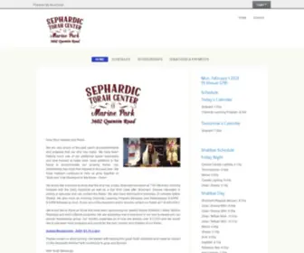 STCMP.org(Sephardic Torah Center of Marine Park) Screenshot