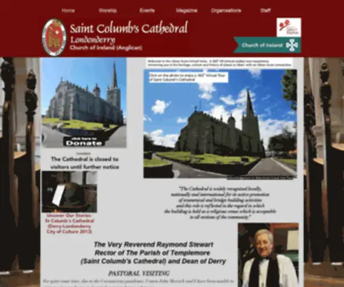 Stcolumbscathedral.org(Home) Screenshot