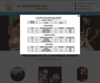 Stcolumbus.com(Columbus School) Screenshot