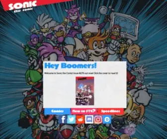 Stconline.co.uk(Sonic the Comic) Screenshot