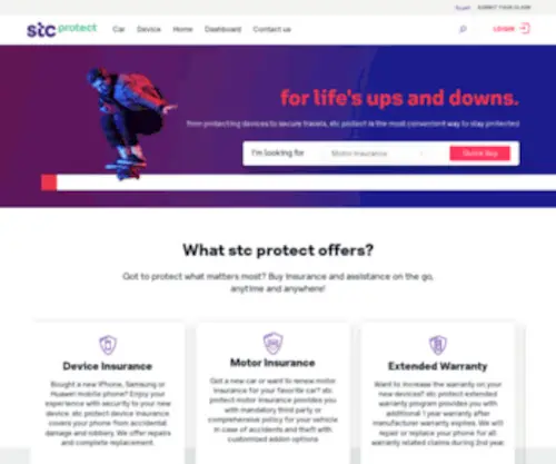 STCprotect.com.bh(STCprotect) Screenshot