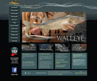 STcroixriverfishing.com(St. Croix River fishing season) Screenshot