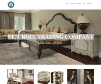 STcroixtrading.com(World Class Area Rugs & Home Decor) Screenshot