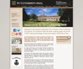 Stcuthbertsmill.com(St Cuthberts Mill Paper) Screenshot