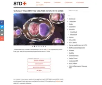 STD-Gov.org(STD Symptoms Pictures Treatment) Screenshot