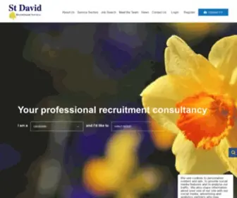 Stdavid-Recruitment.co.uk(Stdavid Recruitment) Screenshot