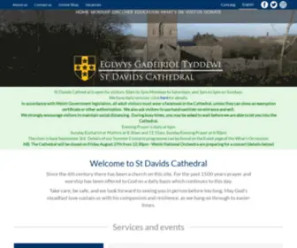 Stdavidscathedral.org.uk(St Davids Cathedral) Screenshot