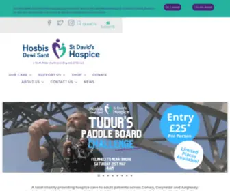 Stdavidshospice.org.uk(St David's Hospice) Screenshot