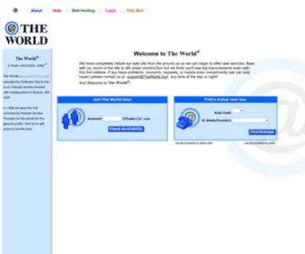 STD.com(The World) Screenshot