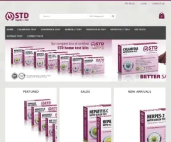 STdrapidtestkits.com(IV test kit from STD Rapid Test Kits) Screenshot