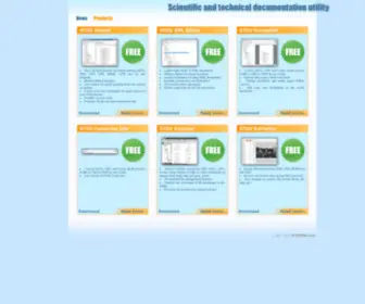 Stdutility.com(Scientific and technical documentation utility) Screenshot