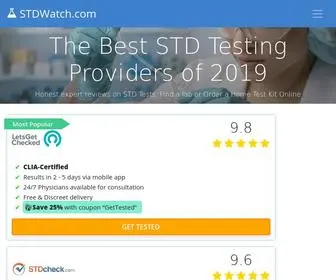 STdwatch.com(Your source for honest expert reviews on STD Tests) Screenshot